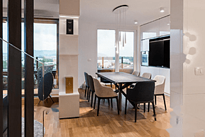 Квартира с четырьмя комнатами в Бежиграде