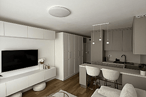 Квартира-студия в Фужинах