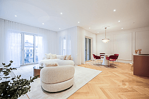 Квартира с двумя комнатами в центральной части города