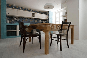 Жилище с терассой в Пиране.