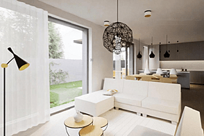 Терраса дома в Любляне Шишка