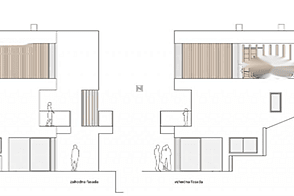 Здание возле лесной опушки