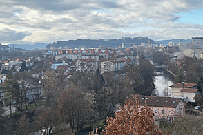 Трехкомнатная квартира в районе Ново Любляна-Мосте