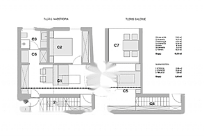 Салон площадью 100 кв. м. расположен в районе Новая Копер.