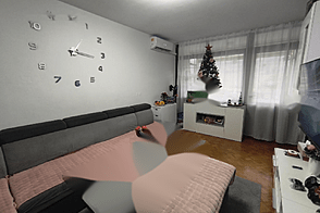 Квартира с двумя комнатами в Изоле