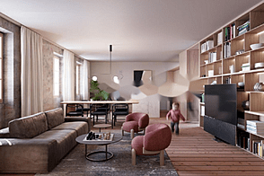 Двухкомнатная квартира в центре