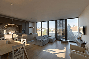 Центральная квартира с 2,5 комнатами