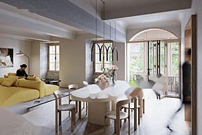 Номер 3.5, квартира в Новом Любляна Центре