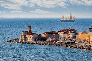 Квартира в Пиране с двумя комнатами