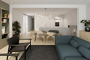 Новое Рудник: дом с террасой