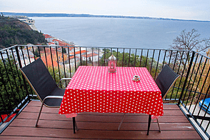 Четырехкомнатные апартаменты в Пиране