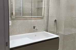 Двухкомнатная квартира в новострое в Изола