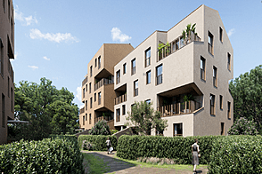 Пентхаус с четырьмя комнатами и морским видом в Исола