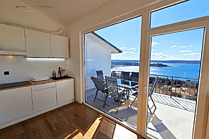 Квартира из трёх комнат в Портороже