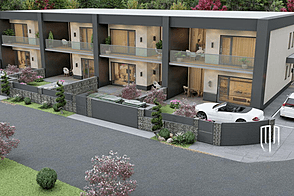 Дом с верандой в Поле