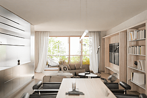 Трёхкомнатная квартира в Бежиграде