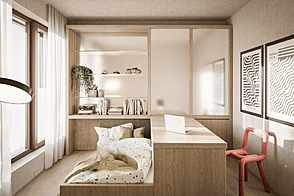 Четырехкомнатная квартира в Бежиграде