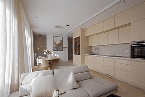 Квартира из двух комнат в Чернуче