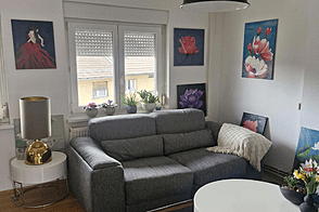 Квартира с двумя комнатами в Лубляне