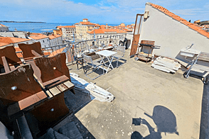 Квартира с тремя комнатами у площади Тартини