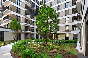 Квартира с двумя комнатами в центральной части города.