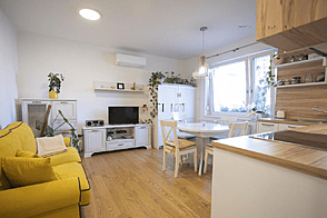 Квартира с двумя комнатами в районе Трново